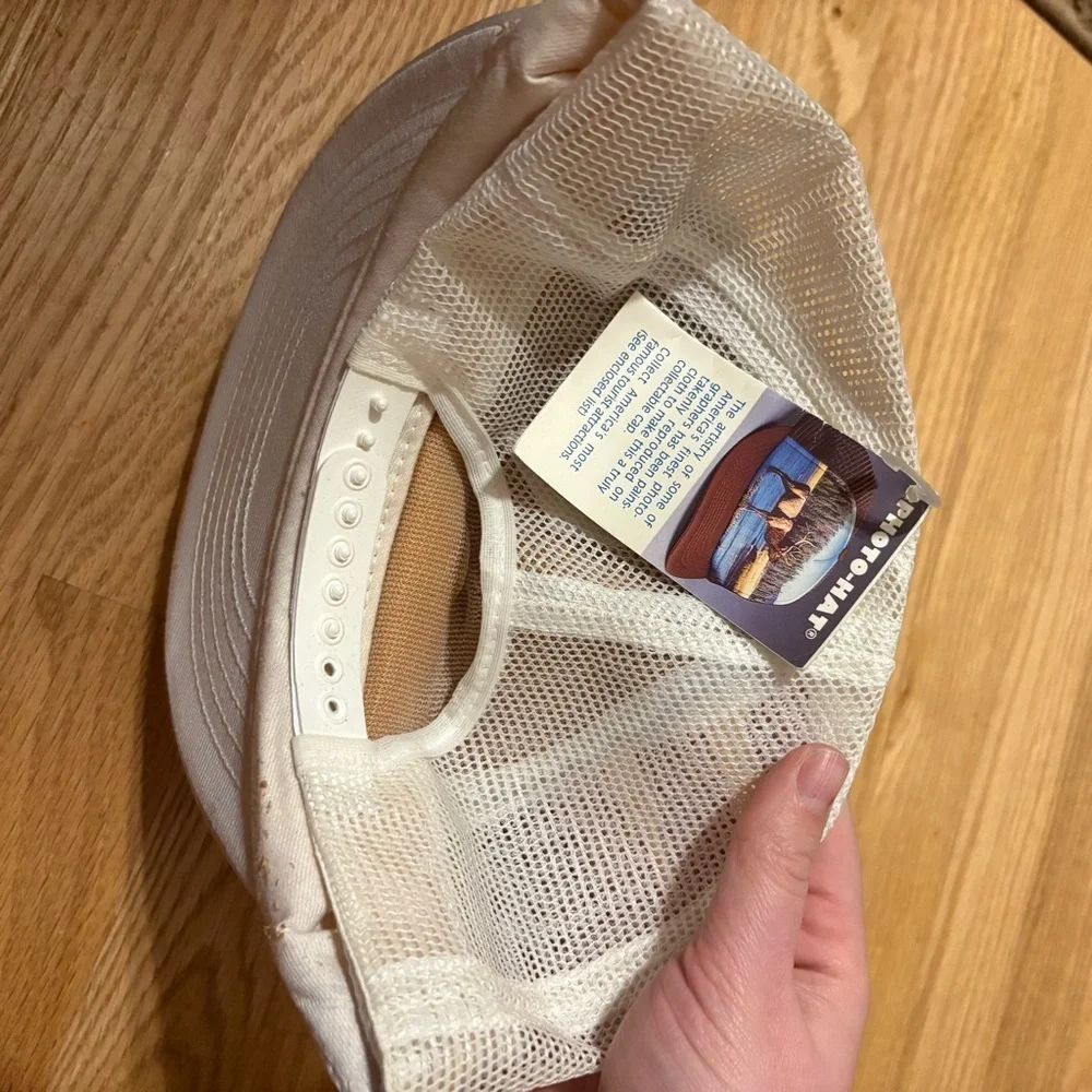 Vintage Lake Geneva SnapBack Hat 90s W/ Tags Sail Boat